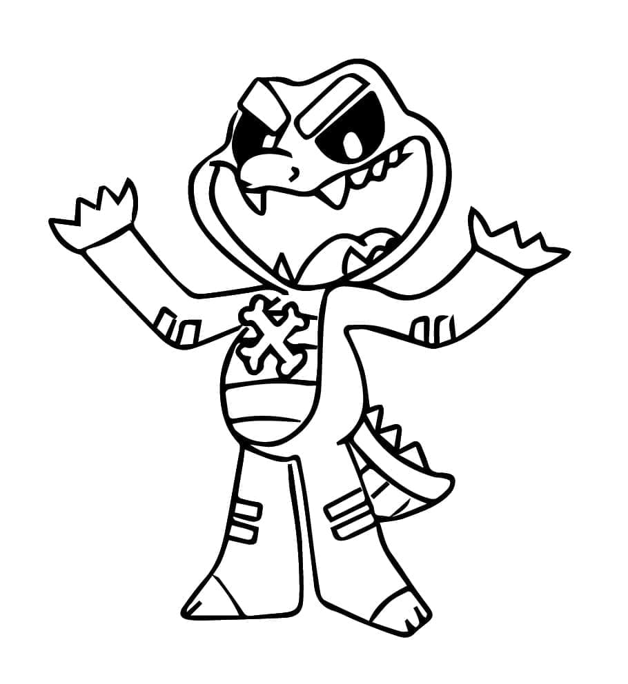 Nightmare Critters da colorare