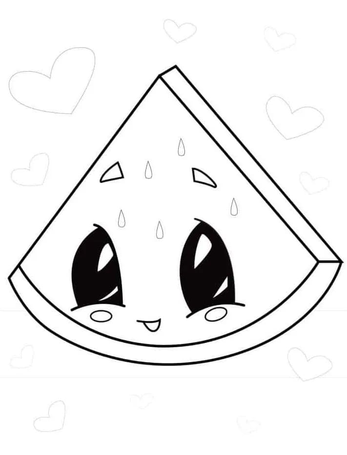 Anguria Base da colorare