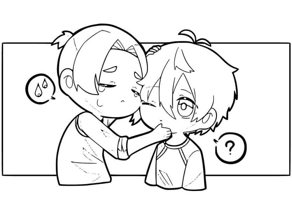 Anime Calcio Blue Lock da colorare