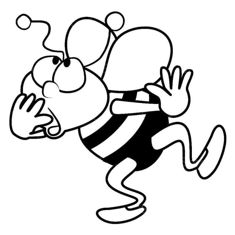 Ape Stampabile Gratuito da colorare