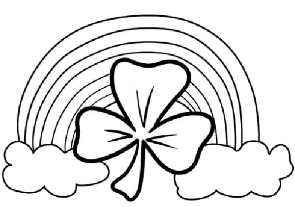 Arcobaleno (3) da colorare