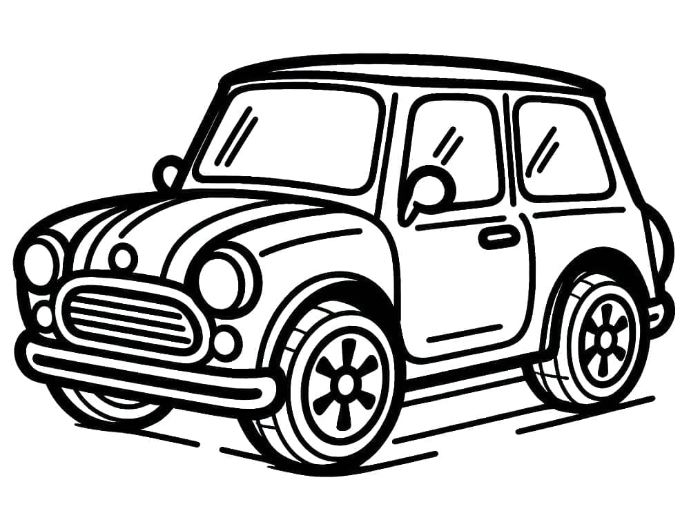 Auto Gratuita da colorare