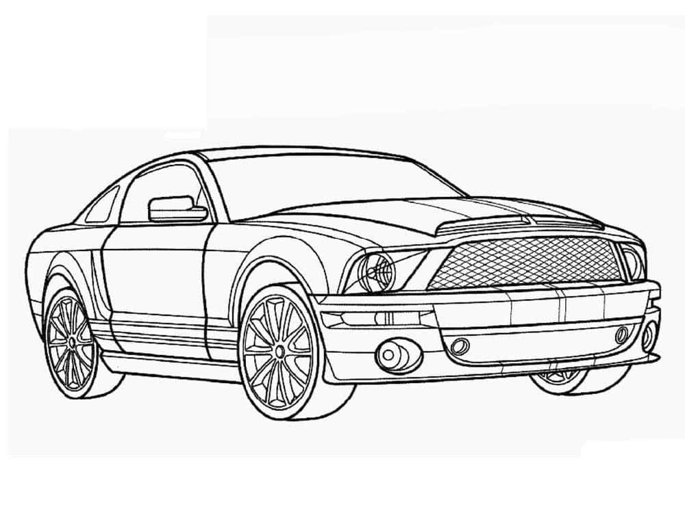 Auto per Bambini di 2 Anni da colorare