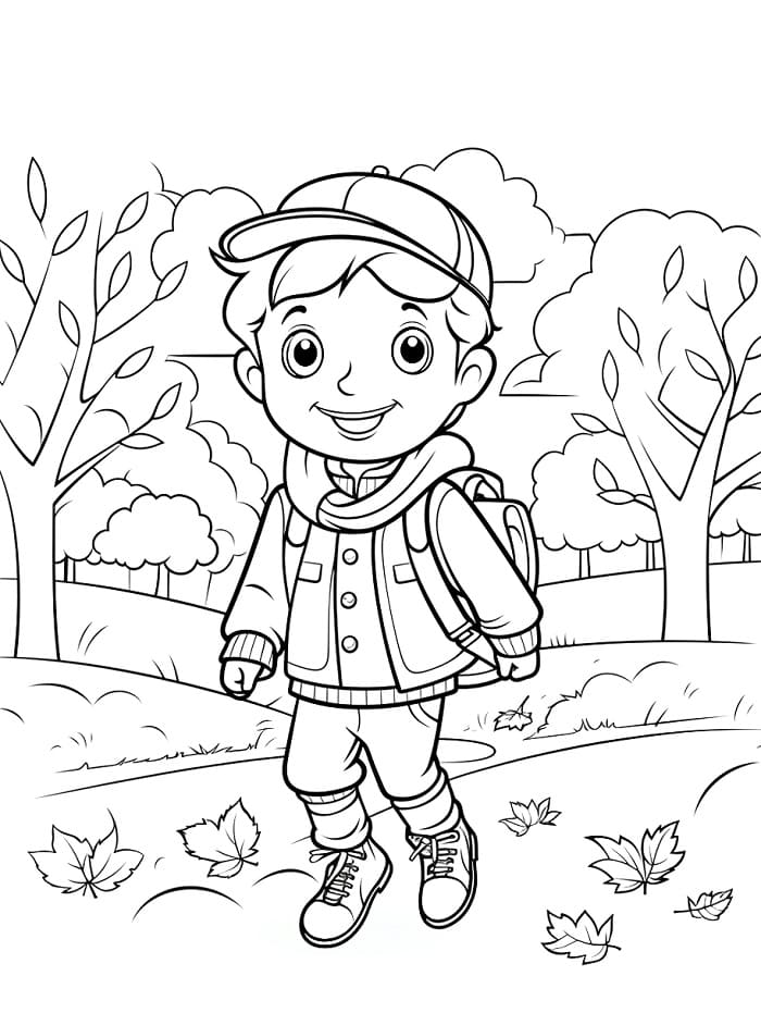 Autunno Meraviglioso da colorare