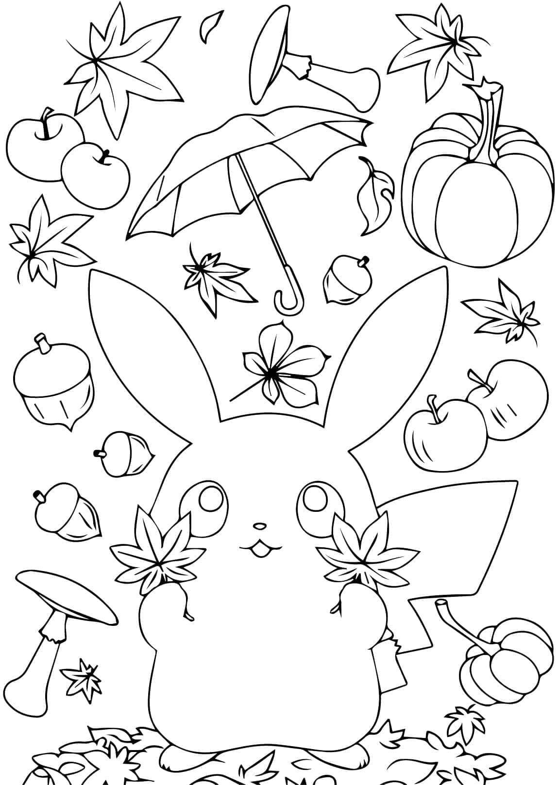 Autunno Perfetto da colorare