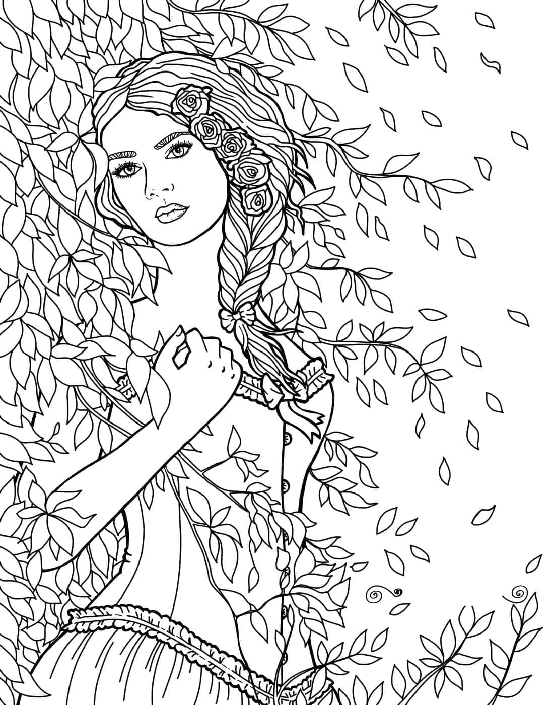 Autunno Stampabile Libero da colorare