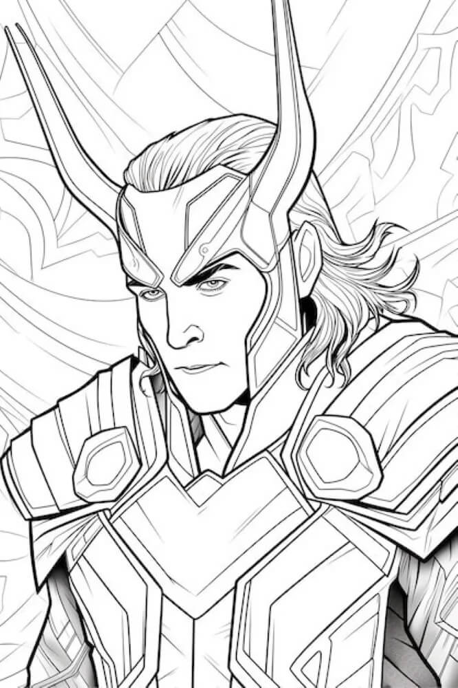 Avengers per Bambini di 4 Anni da colorare