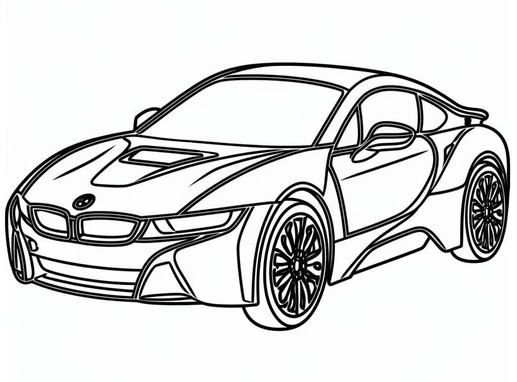 BMW Stampabile da colorare