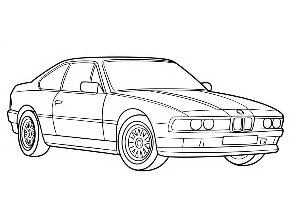 BMW per Bambini da colorare