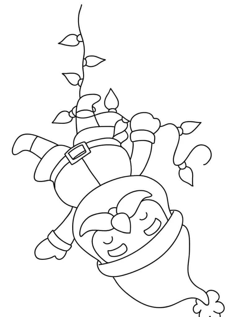 Babbo Natale Meraviglioso da colorare