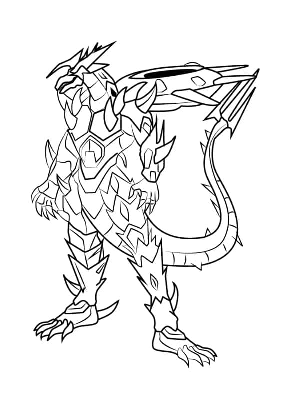 Bakugan Immagine Libera da colorare