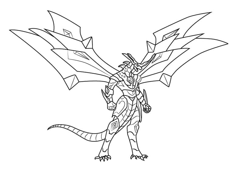 Bakugan per Bambini di 3 Anni da colorare