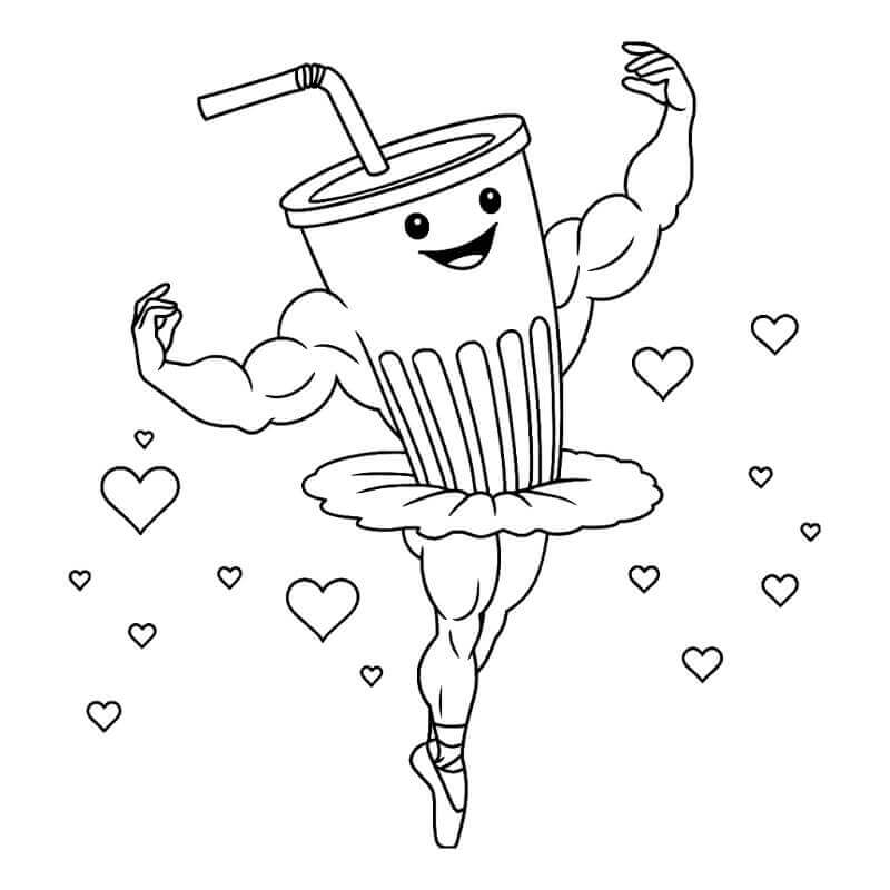 Ballerino Lololo Italian Brainrot da colorare