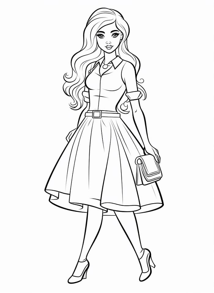 Barbie Carini da colorare