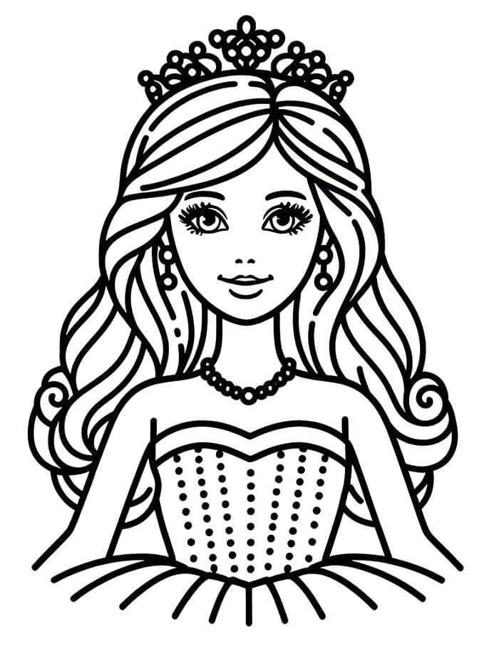 Barbie Gratuiti Stampabili da colorare