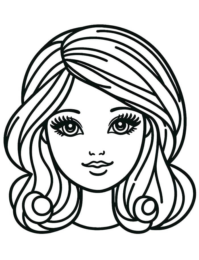 Barbie per Stampare da colorare