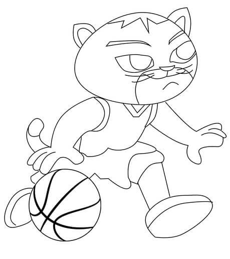 Basket (3) da colorare