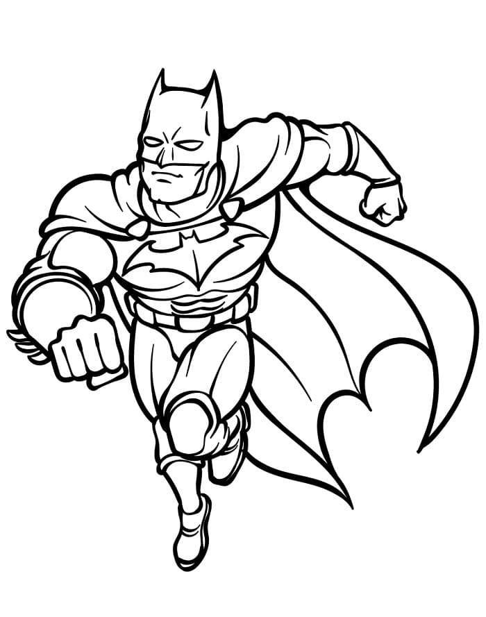 Batman DC da colorare