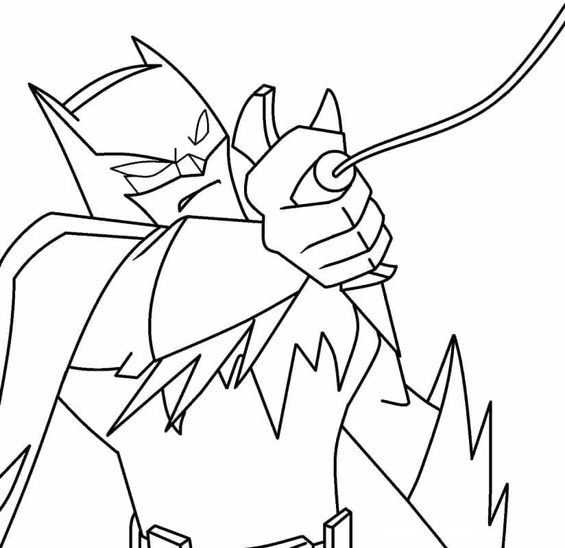 Batman a Costo Zero da colorare