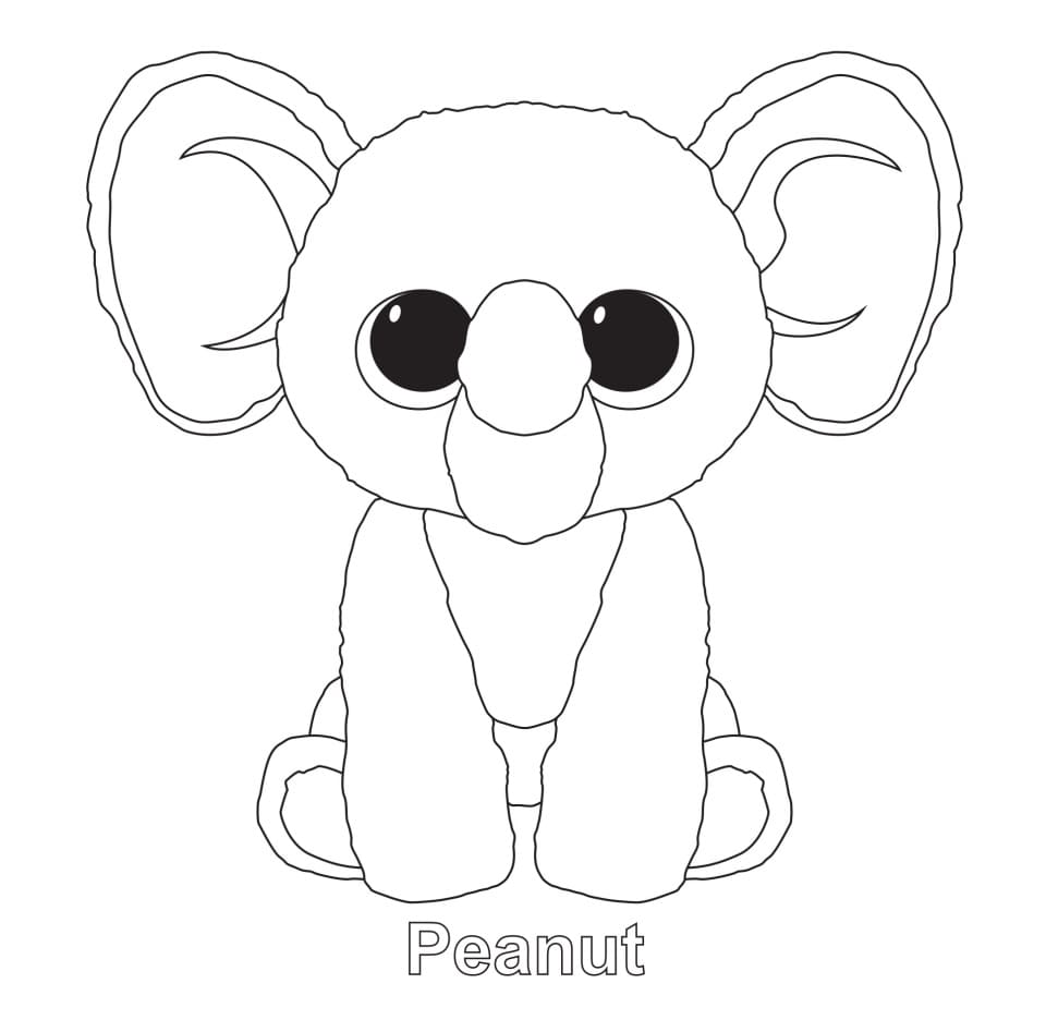 Beanie Boo gratuiti da colorare