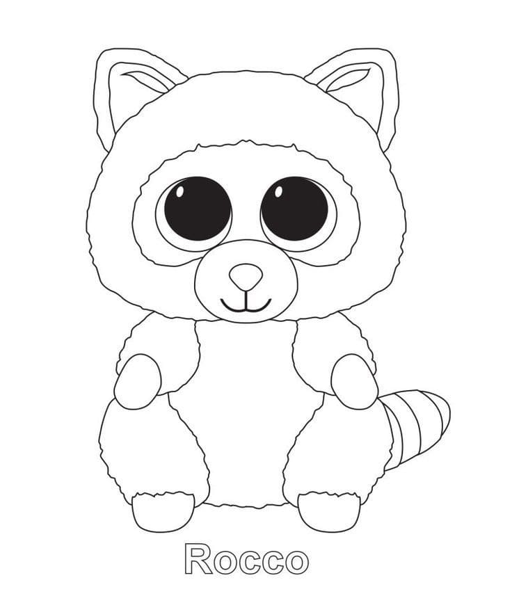 Beanie Boo stampabili gratuiti da colorare