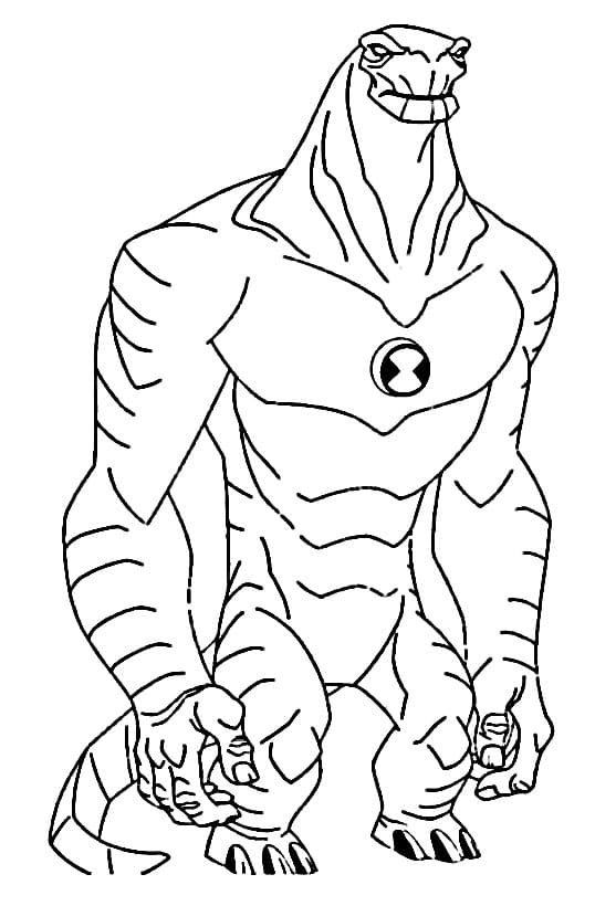 Ben 10 (4) da colorare