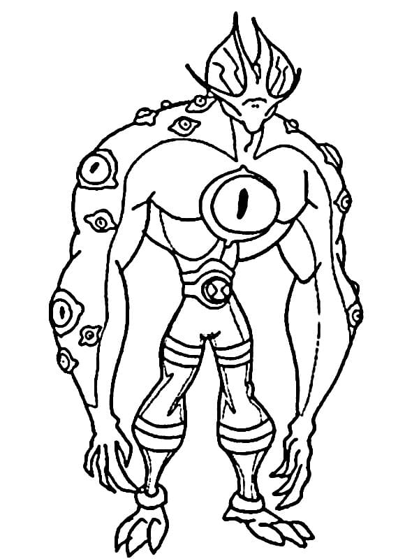 Ben 10 (7) da colorare