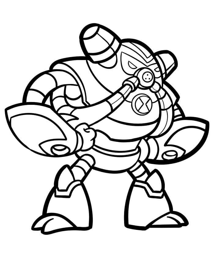 Ben 10 Fantastici da colorare