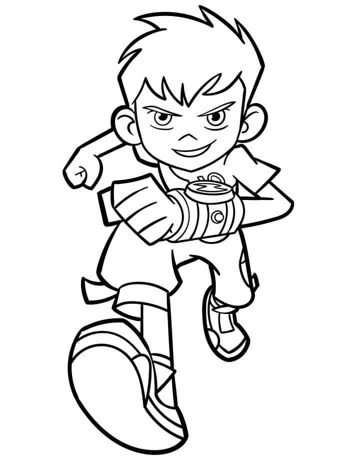 Ben 10 da colorare