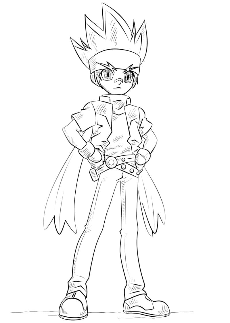 Beyblade Senza Spese da Stampare da colorare