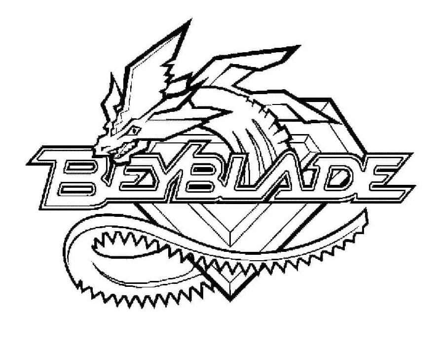 Beyblade da colorare