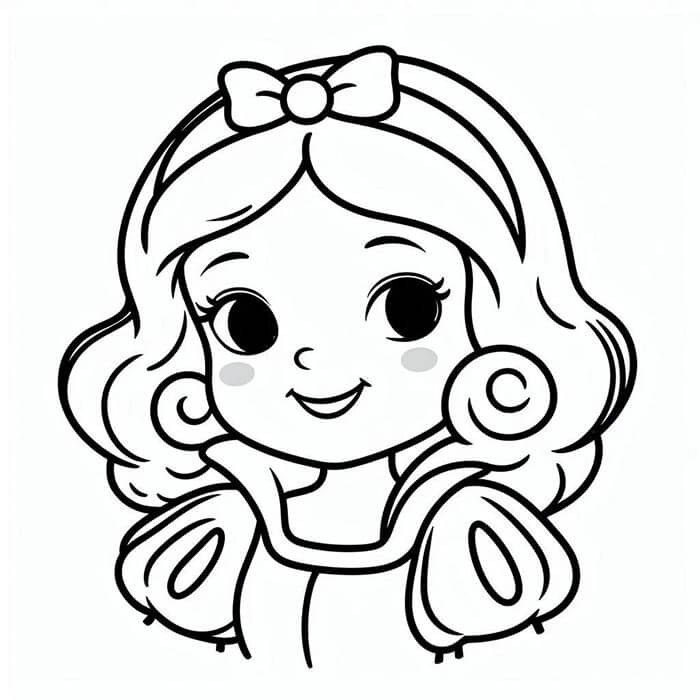 Biancaneve E I Sette Nani Disney da colorare