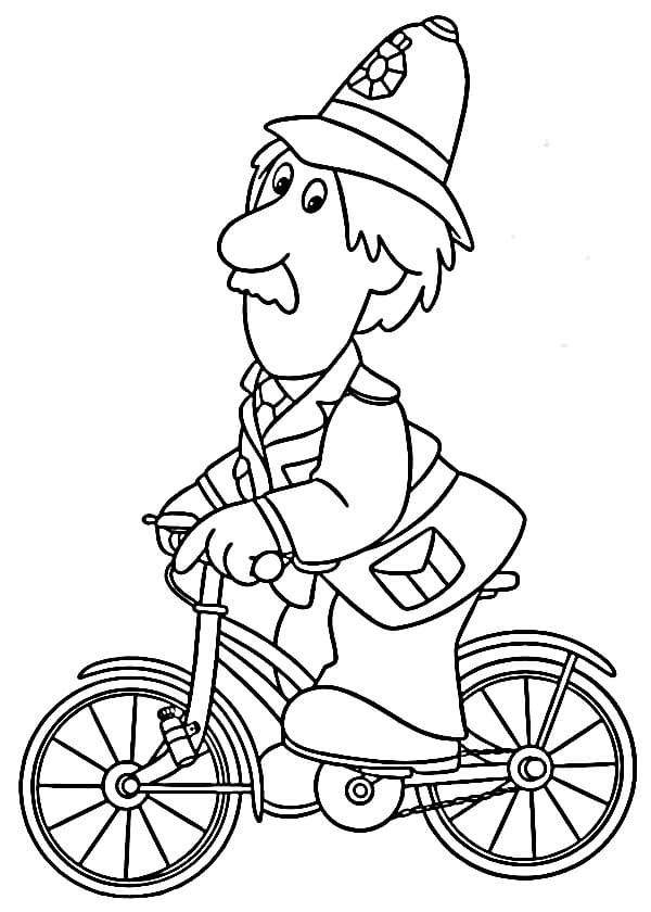 Bicicletta da colorare