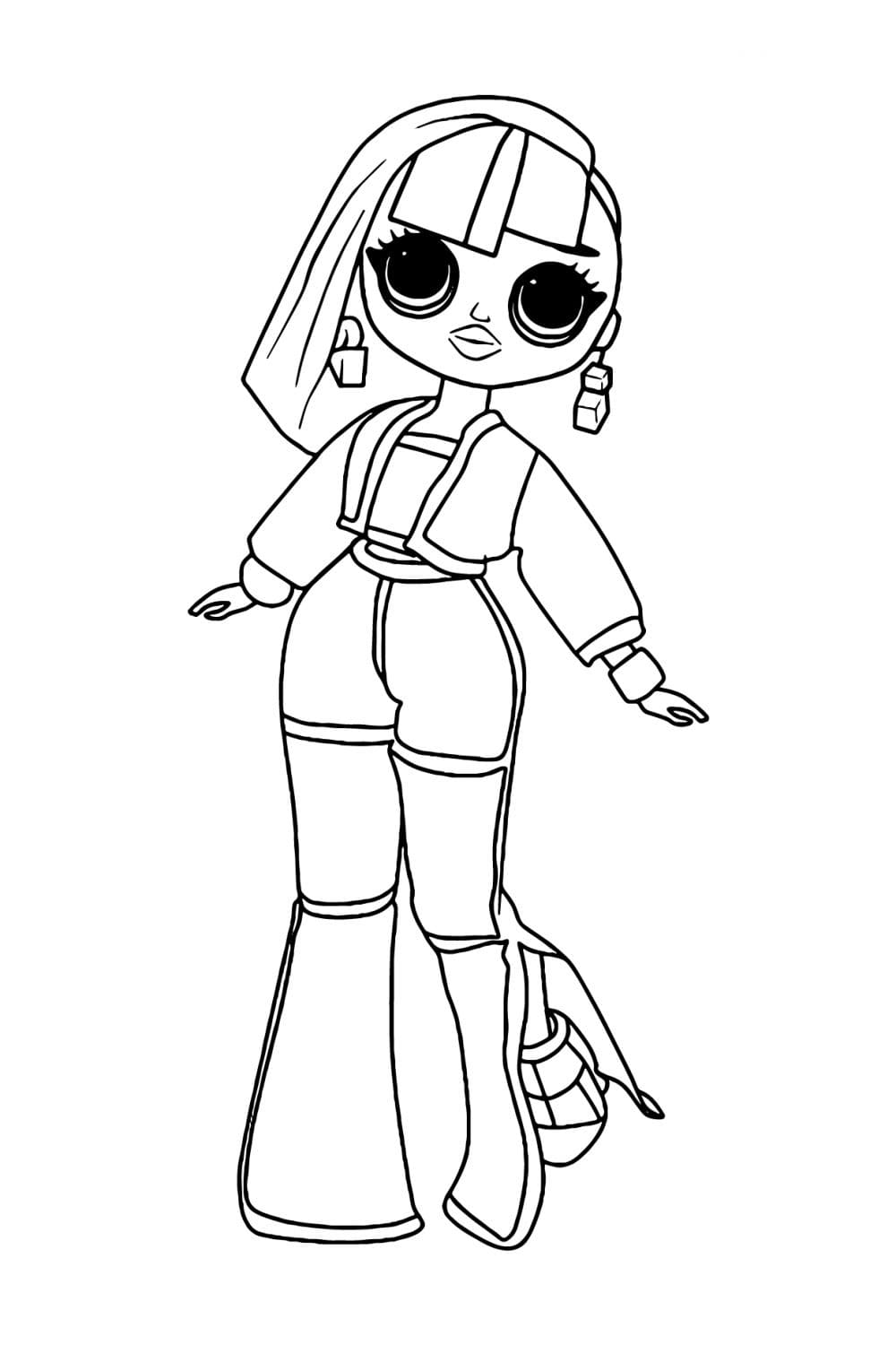 Big Sister Angel di LOL OMG da colorare