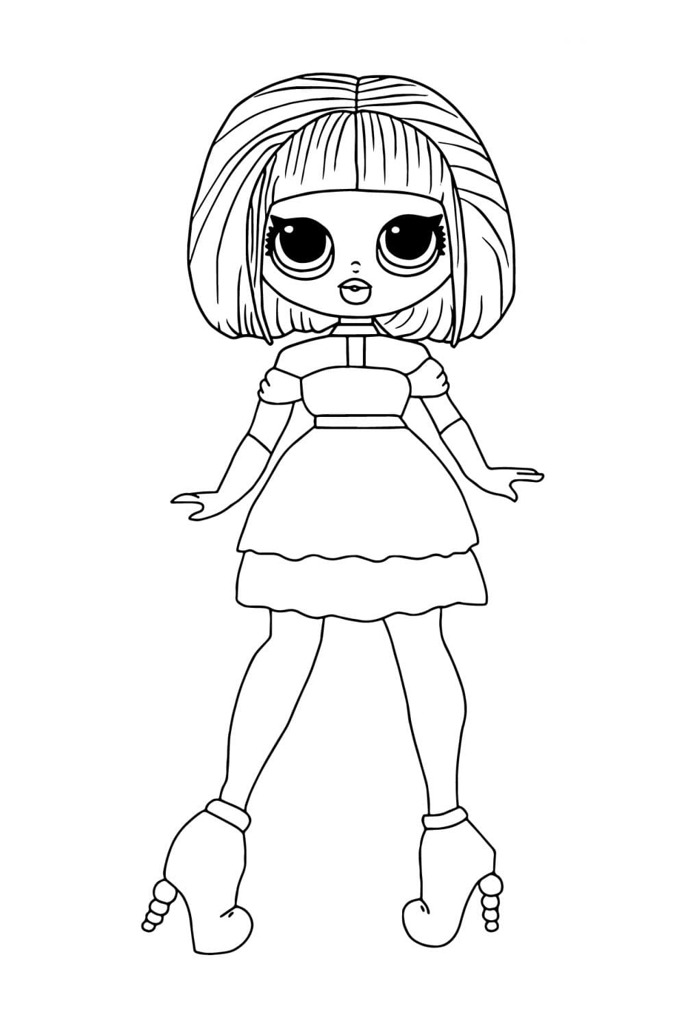 Big Sister Sugar di LOL OMG da colorare