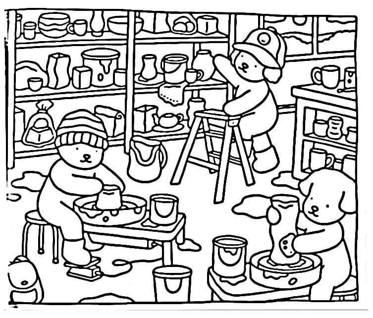 Bobbie Goods per Bambini di 6 Anni da colorare