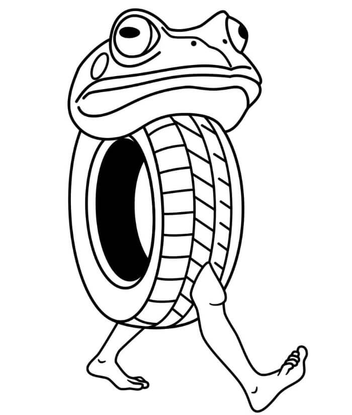 Brainrot Boneca Ambalabu da colorare