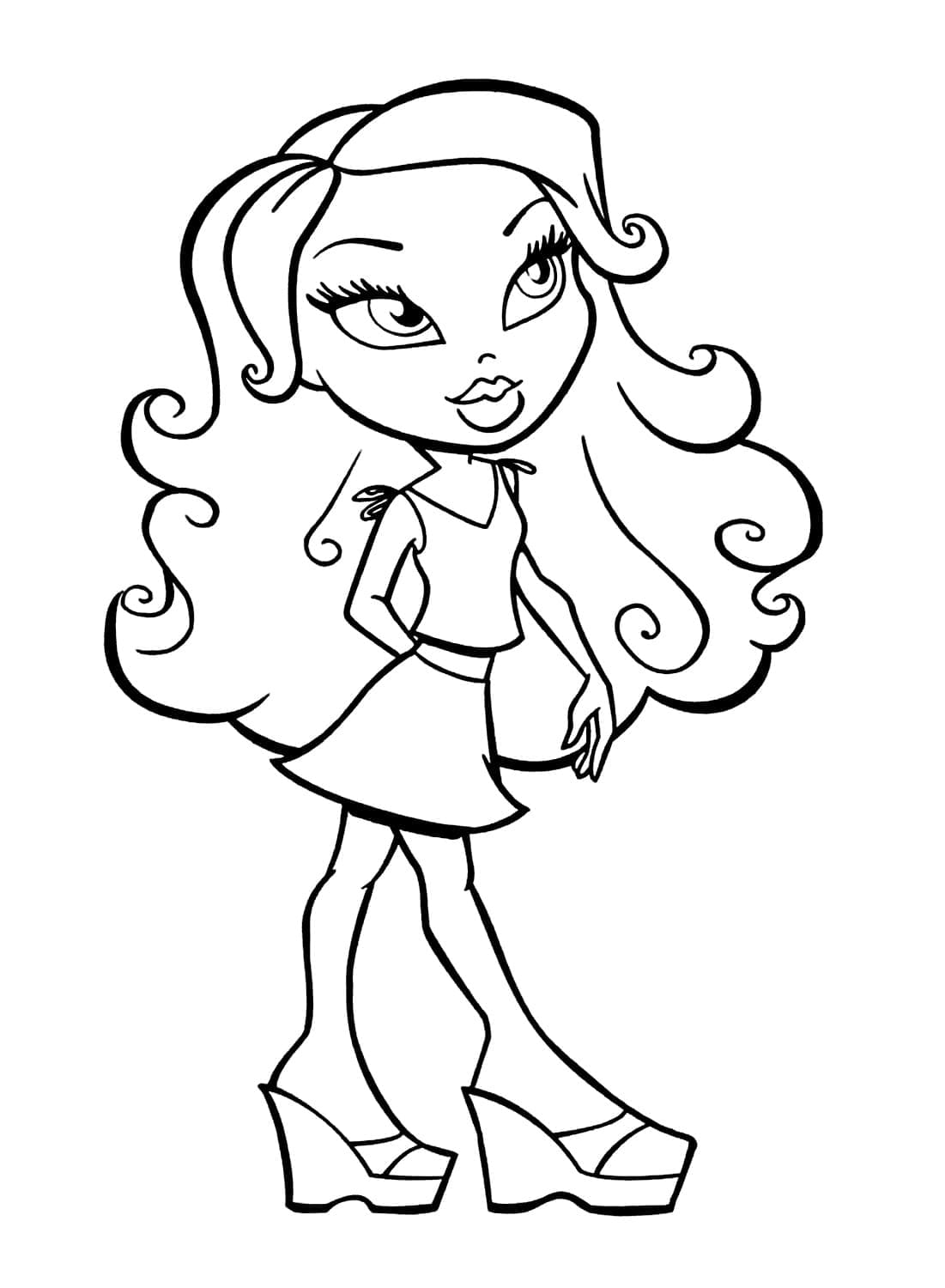 Bratz 2 da colorare
