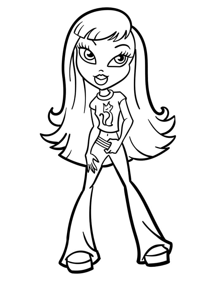 Bratz carine da colorare