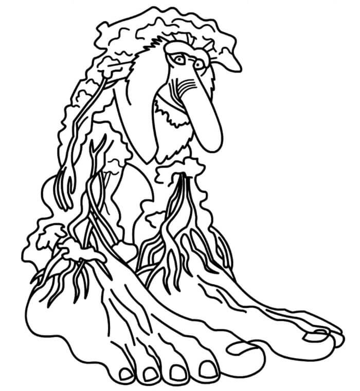 Brr Brr Patapim Brainrot da colorare