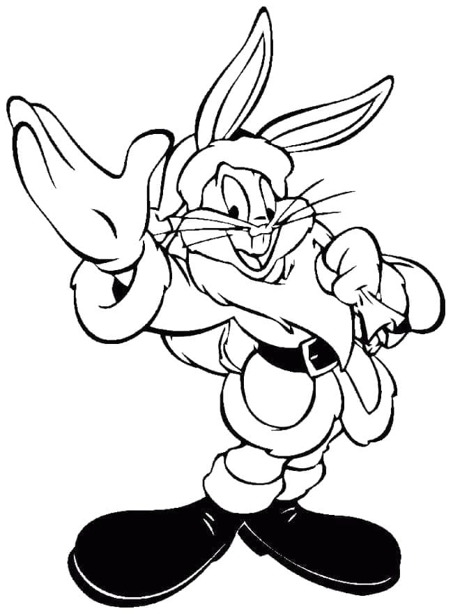 Bugs Bunny Animato da colorare