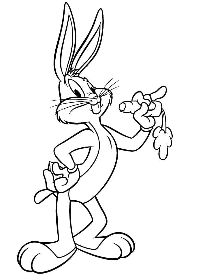 Bugs Bunny Gratis da colorare