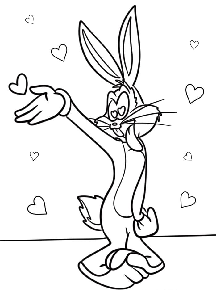 Bugs Bunny Molto Carini da colorare
