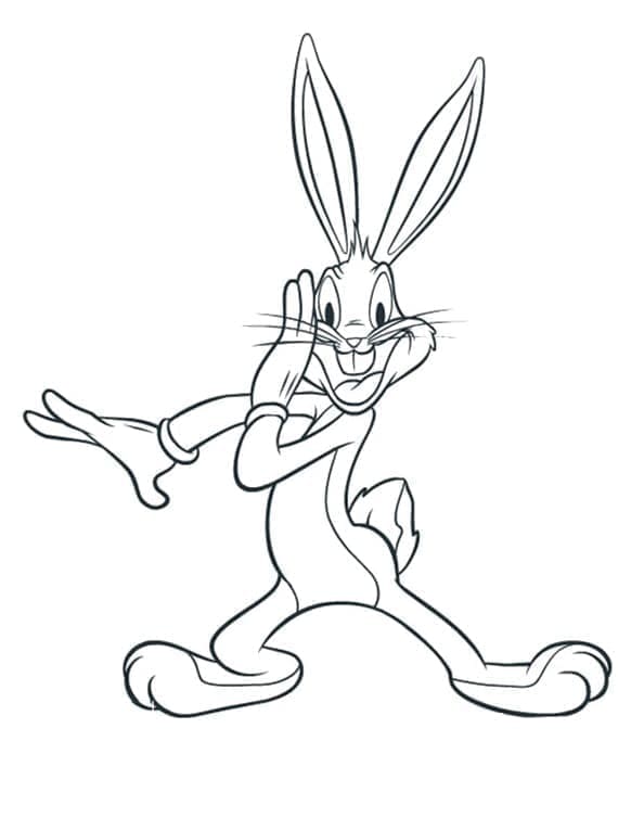 Bugs Bunny a Costo Zero da colorare