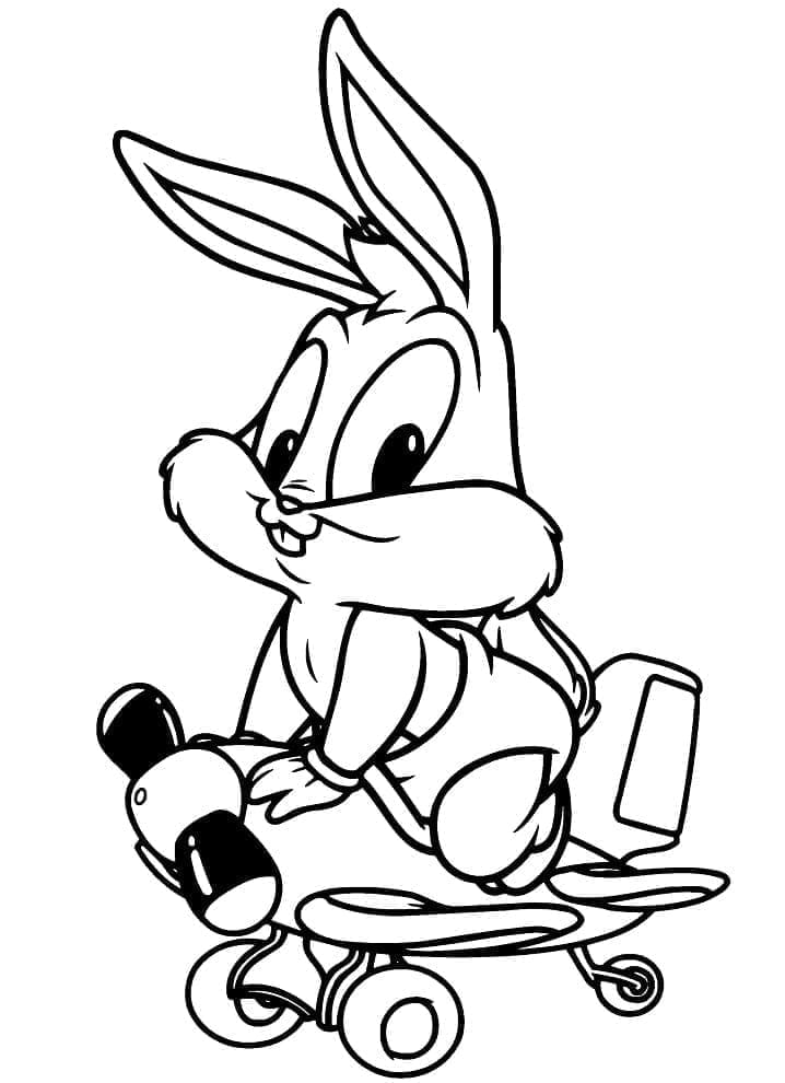 Bugs Bunny per Stampare da colorare