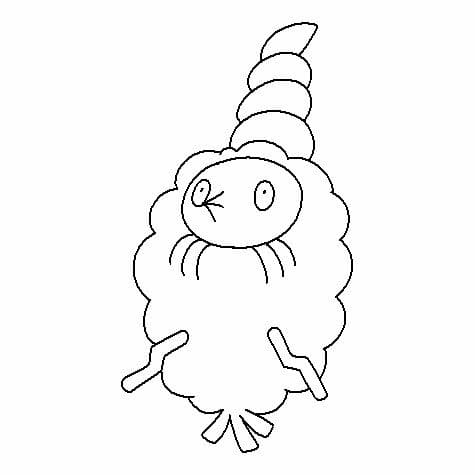Burmy Pokemon da colorare