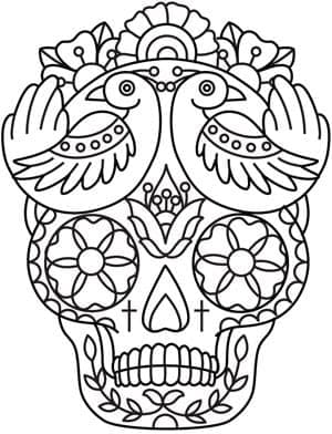 Calaveras (4) da colorare
