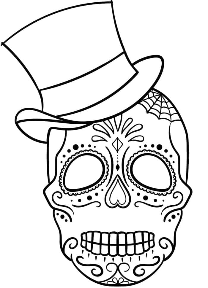 Calaveras per Gratis da colorare