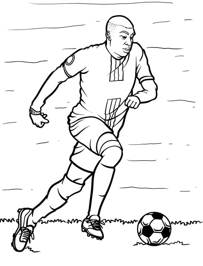 Calcio Libero da colorare