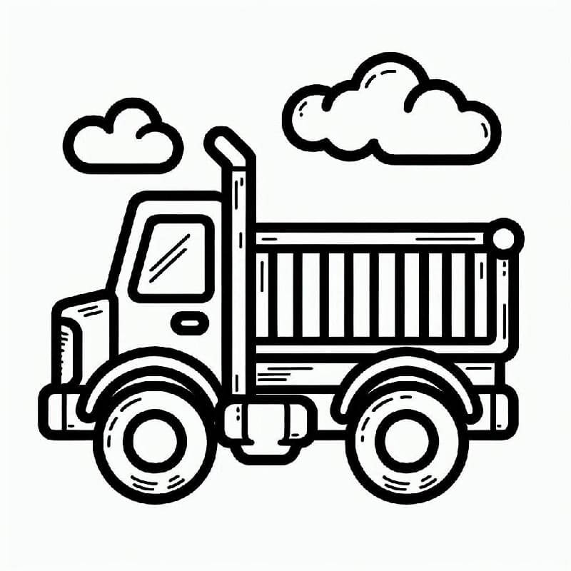 Camion (3) da colorare